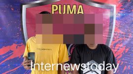 foto pelaku dan penada kasus pencurian 