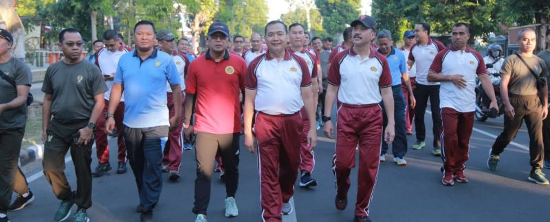 Foto Kapolda Berserta jajaranya l