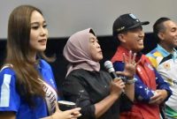 Nonton Bareng Atlet Nusa Tenggara Barat (NTB) peserta Pekan Olahraga Nasional (PON) 