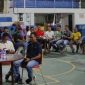 foto kapolres sumbawa lagi resmikan dojang RBC taekwondo