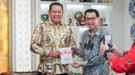 foto Ketua MPR RI ke-16 sekaligus Wakil Ketua Umum Partai Golkar Bambang Soesatyo 