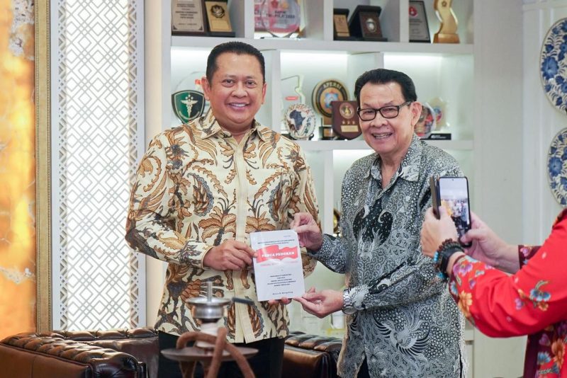 foto Ketua MPR RI ke-16 sekaligus Wakil Ketua Umum Partai Golkar Bambang Soesatyo 