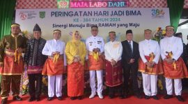 Foto Bupati Bima,Wakil Bupati Bima, Kapolda NTB,Pj Walikota Bima, Anggota DPR RI, Jubir Kemenlu,Anggota DPRD Provinsi NTB, Ketua DPRD Kabupaten Bima