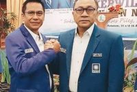 Foto Feri Sofiyan Dan Katua Umum DPP PAN Zulkifli Hasan