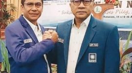 Foto Feri Sofiyan Dan Katua Umum DPP PAN Zulkifli Hasan