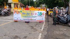 Foto Peserta Pawai Di kecamatan wawo 
