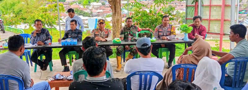 Pemerintah Desa Pesa Sosialisasi lahan masuk di wilayah Pertambangan Rakyat ( WPR ) Dengan Masyarakat Dan Koperasi